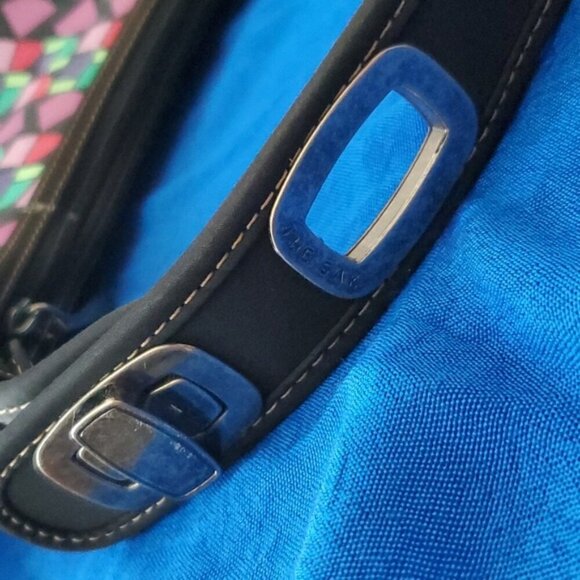 The Sak Multi-colored One shoulder strap Geometric print fun funky shoulder bag - Picture 5 of 11